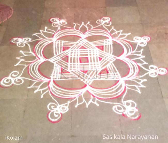 Rangoli: Friday kolam