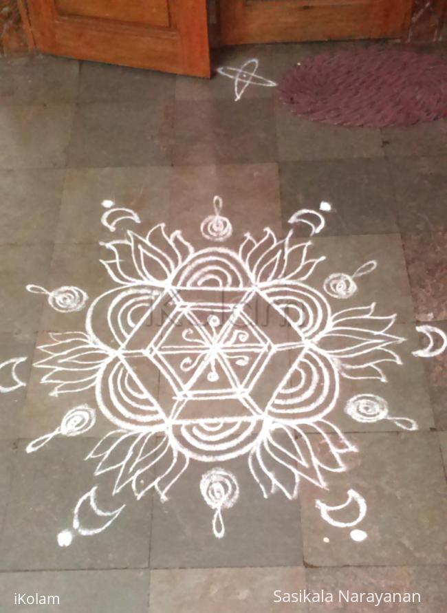 Rangoli: Aadi krithigai 