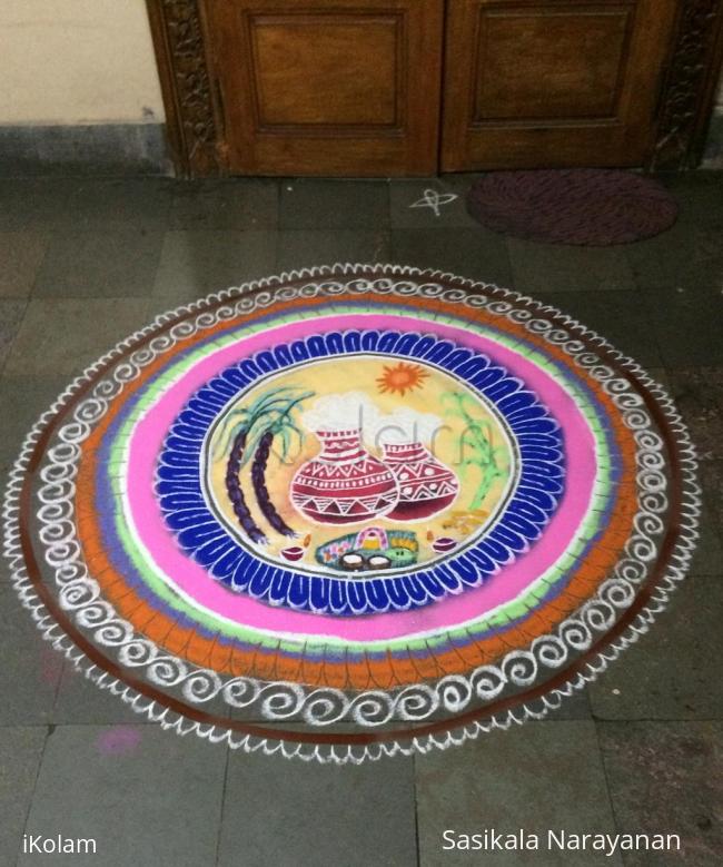 Rangoli: Pongal 