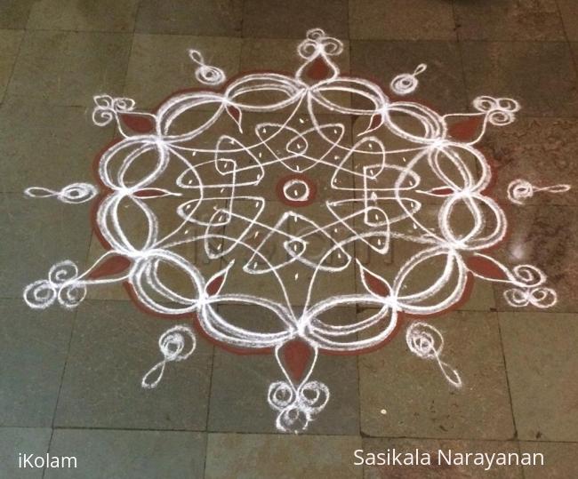 Rangoli: Friday kolam