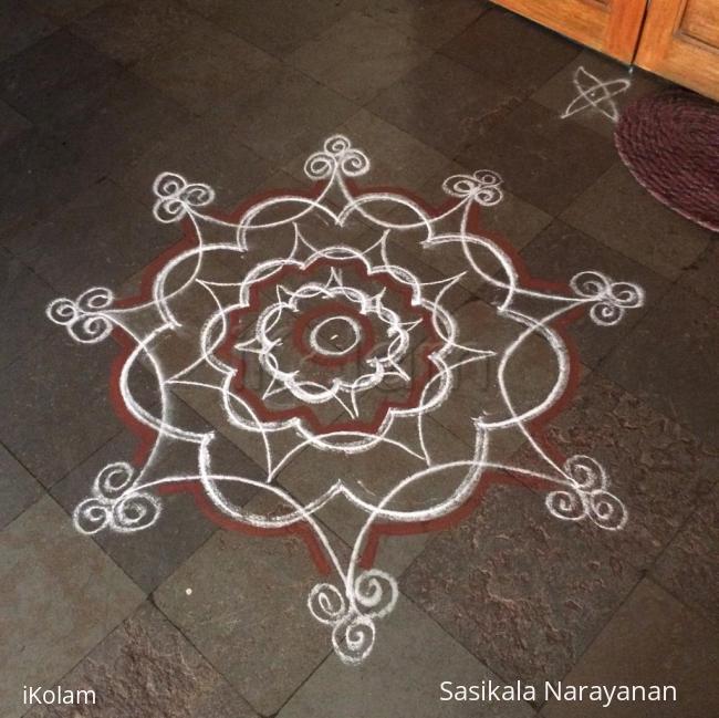 Rangoli: Sasi kolam 6