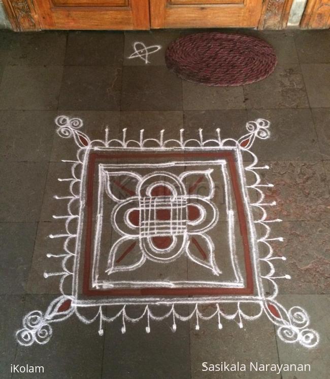 Rangoli: Sasi kolam2