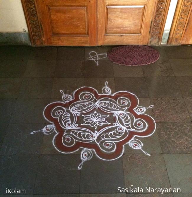 Rangoli: Amavasai kolam