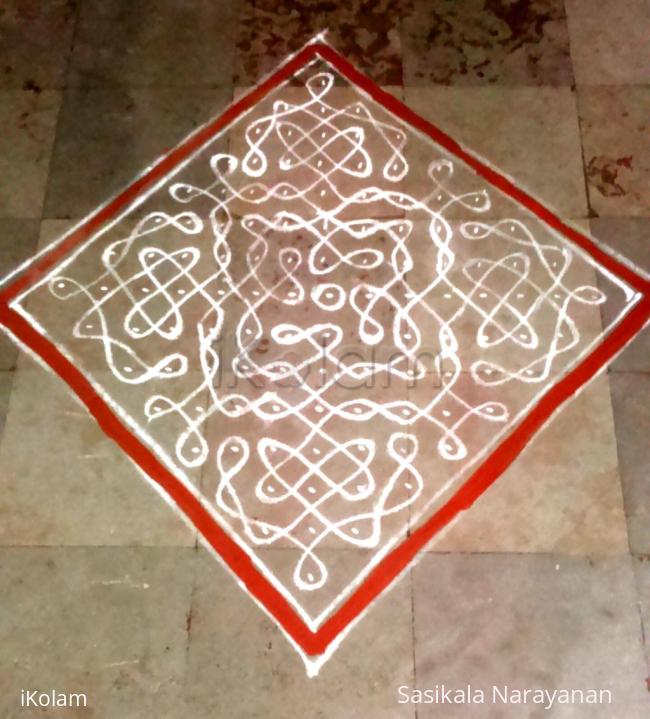 Rangoli: Friday kolam 