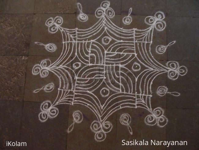 Rangoli: Padi kolam