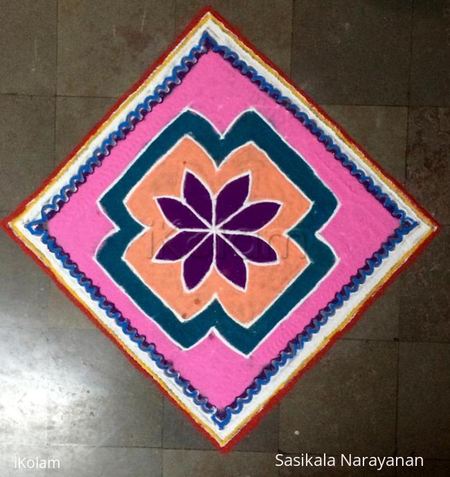 Rangoli: Ganesh Chathurthi kolam