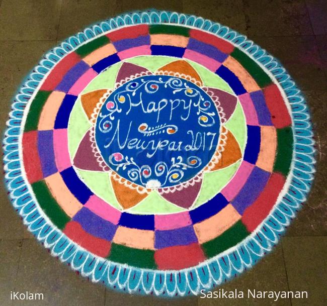 Rangoli: New year 2017