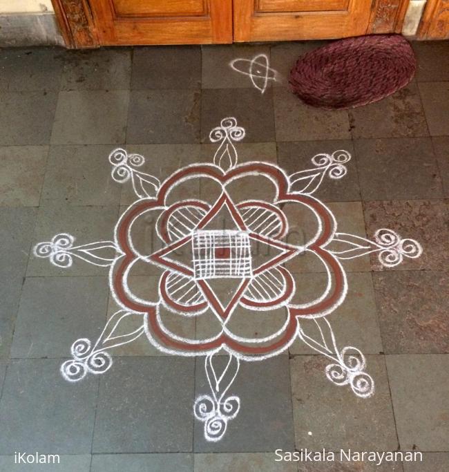 Rangoli: Thai Friday Poornima 