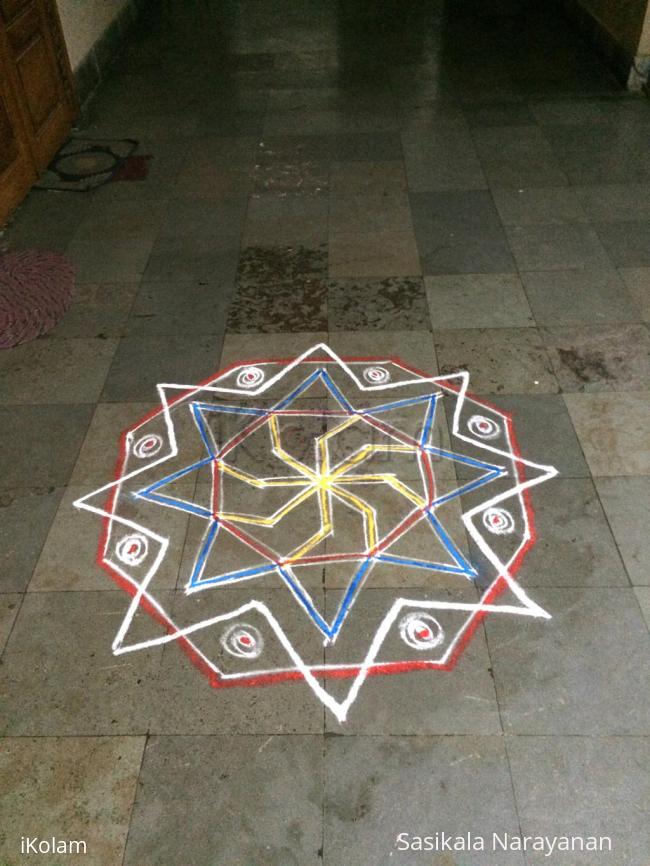 Rangoli: Fusion kolam