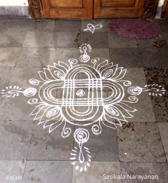 Rangoli: White& white-2