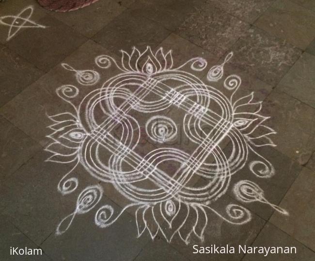 Rangoli: Friday kolam