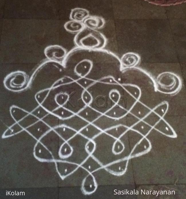 Rangoli: White & white wednesday