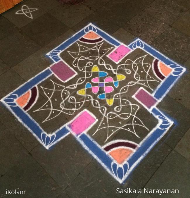 Rangoli: Margazhi kolam 2