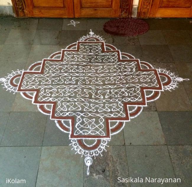 Rangoli: Margazhi kolam 5