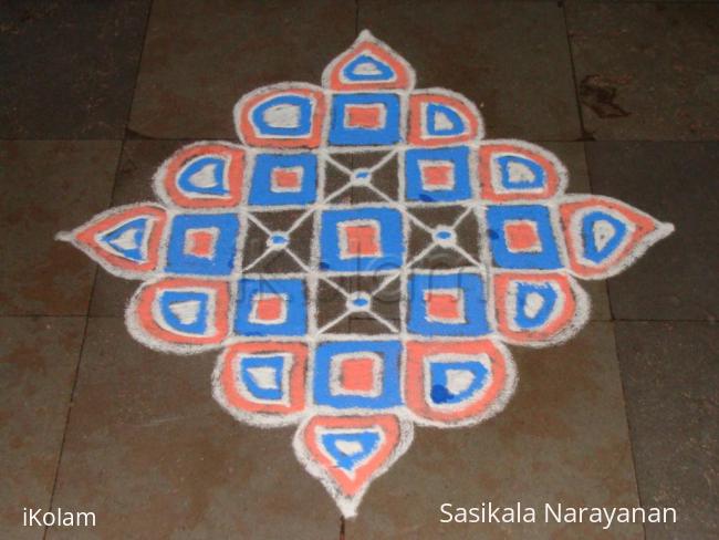 Rangoli: Navarathiri kolam