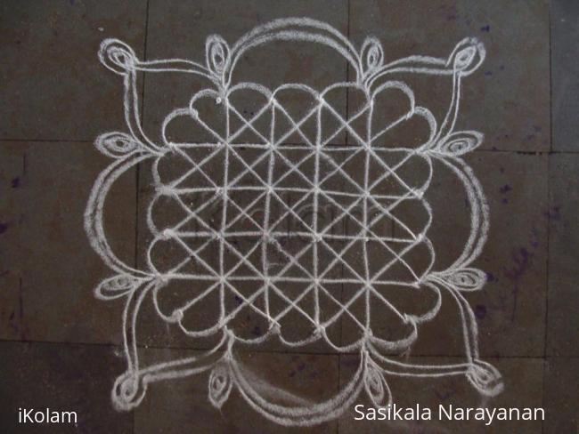 Rangoli: Square