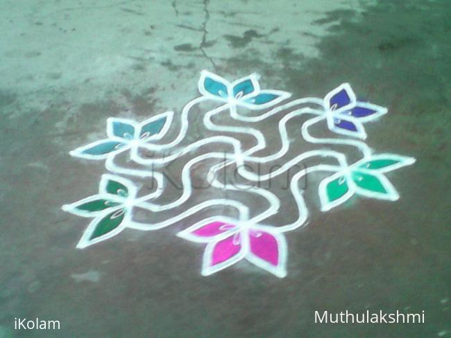 Rangoli: colour rangoli