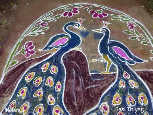 Rangoli: Birds