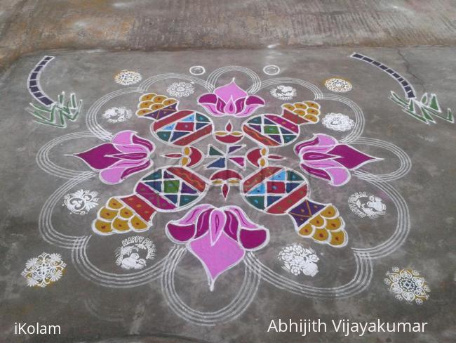 Rangoli: Pongal kolam