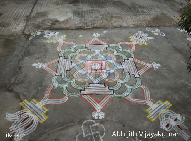 Rangoli: Sri RamaNavami Kolam