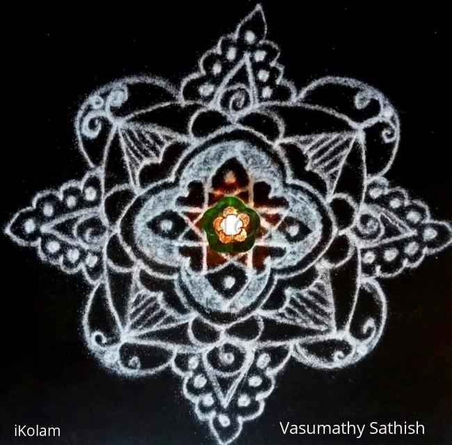 Rangoli: Beginner's  freehand  rangoli