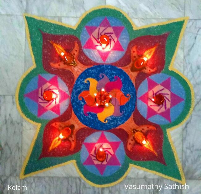 Rangoli: Happy Diwali 2015