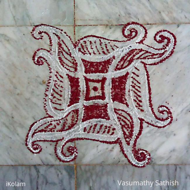 Rangoli: Beginner's  Freehand Padi Kolam 