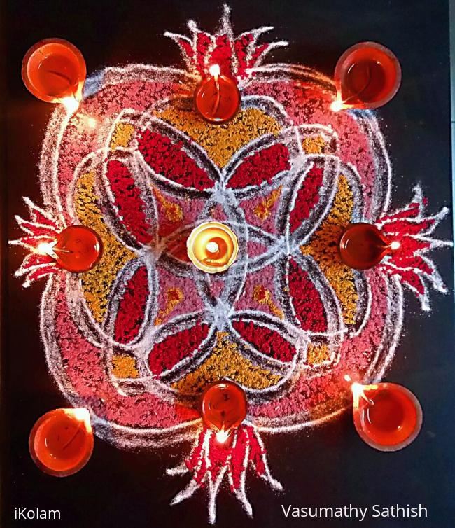 Rangoli: Simple Double Stroke Padi Kolam 