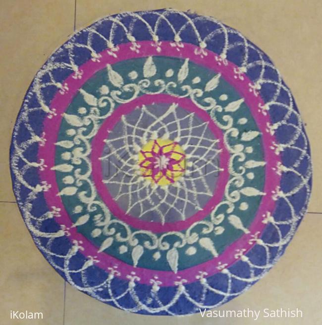 Rangoli: Sanskar Bharthi Rangoli / Freehand Rangoli 