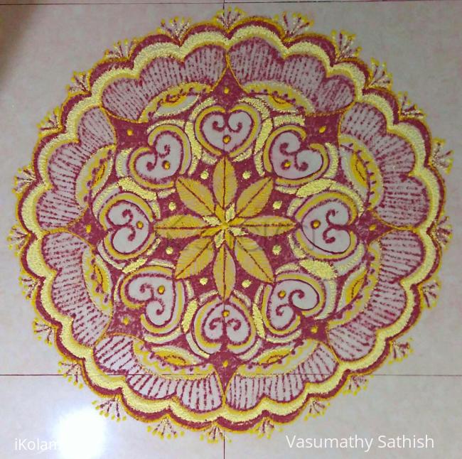 Rangoli: Margazhi Kolam Dec. 2016 