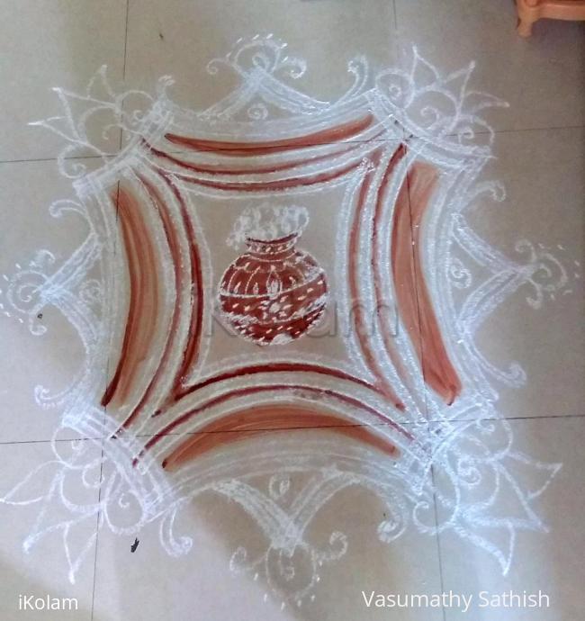 Rangoli: Happy Pongal To All.