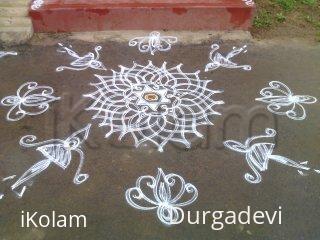 Rangoli: akshaya tirithi kolam1