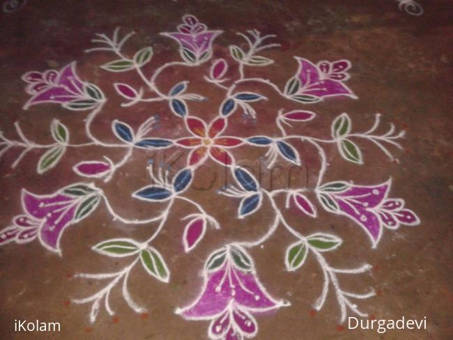 Rangoli: colour kolam