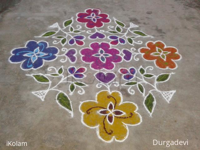 Rangoli: my colour rangoli