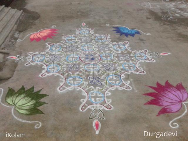 Rangoli: my chikku kolam