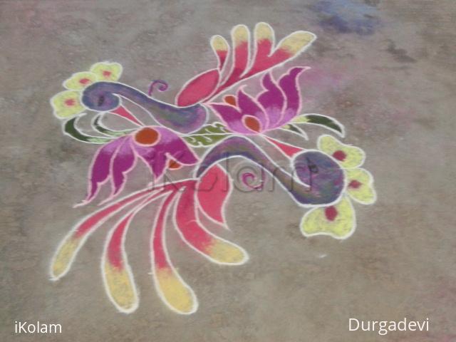 Rangoli: colour kolam