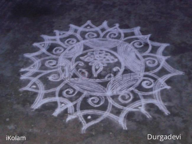 Rangoli: small rangoli