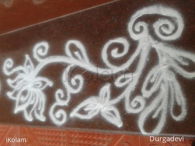 Rangoli: dd kutti kolam