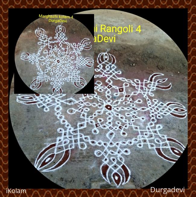 Rangoli: Marghazhi kolam day 4