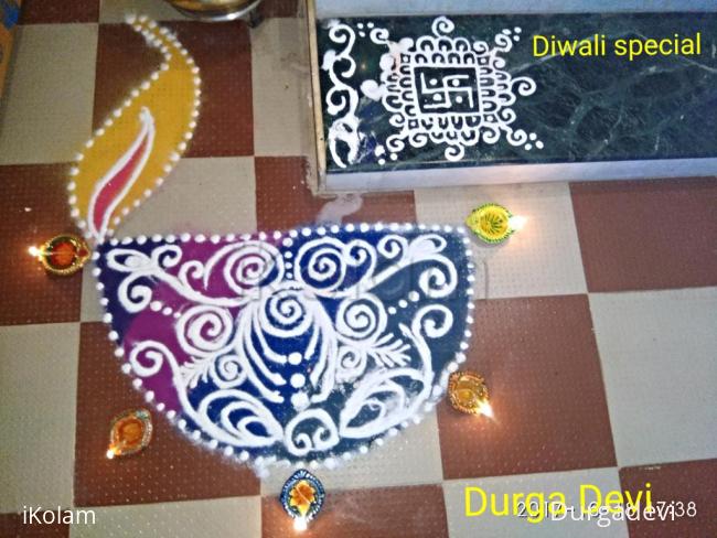 Rangoli: Diwali special rangoli 3 by DD