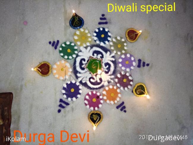 Rangoli: Diwali special rangoli 2 by DD