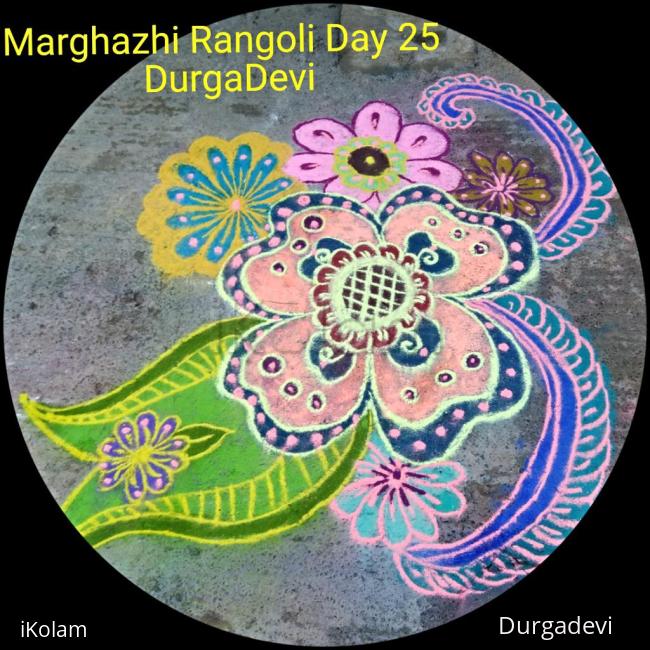 Rangoli: Karthigai Deepam special kolam 25