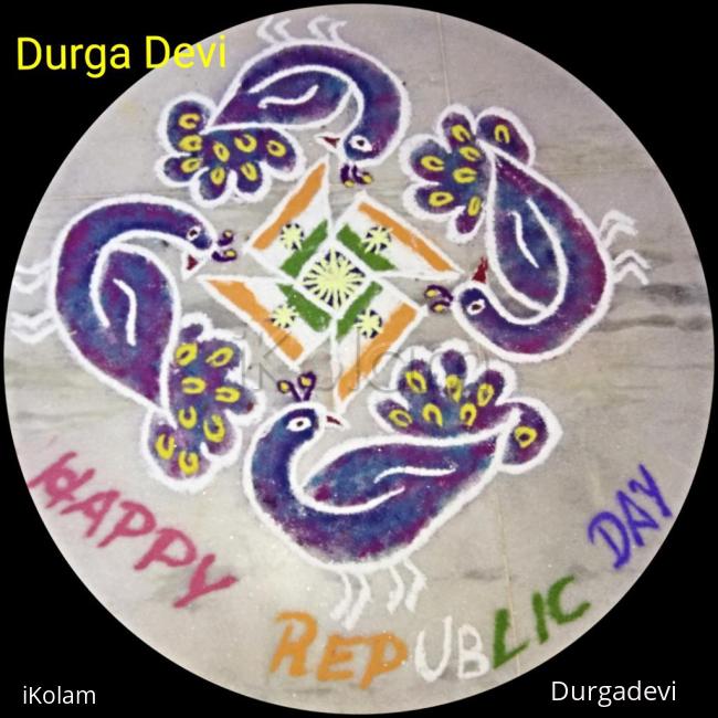 Rangoli: Republic Day special Kolam 2