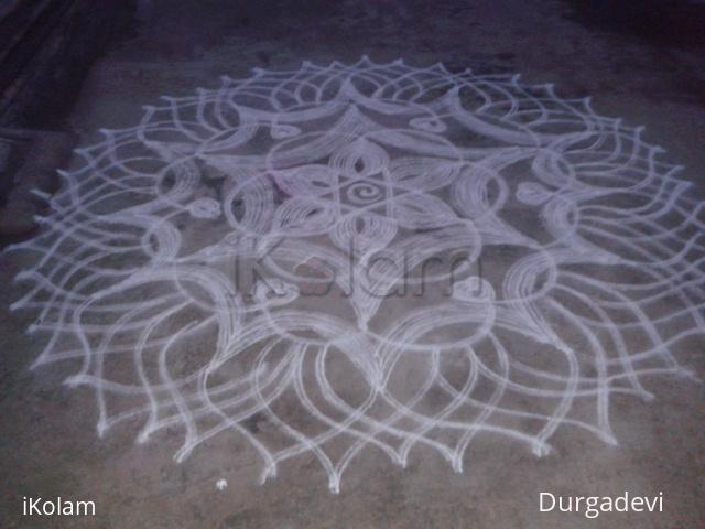 Rangoli: DD star kolam