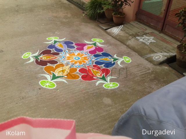 Rangoli: colour kolam