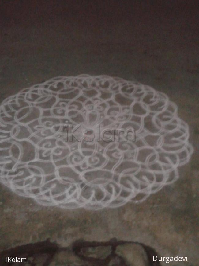 Rangoli: dd friday kOLAM