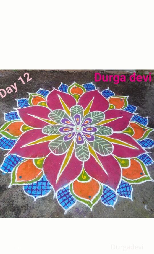 Rangoli: Marghazhi special Colourful mandala kolam