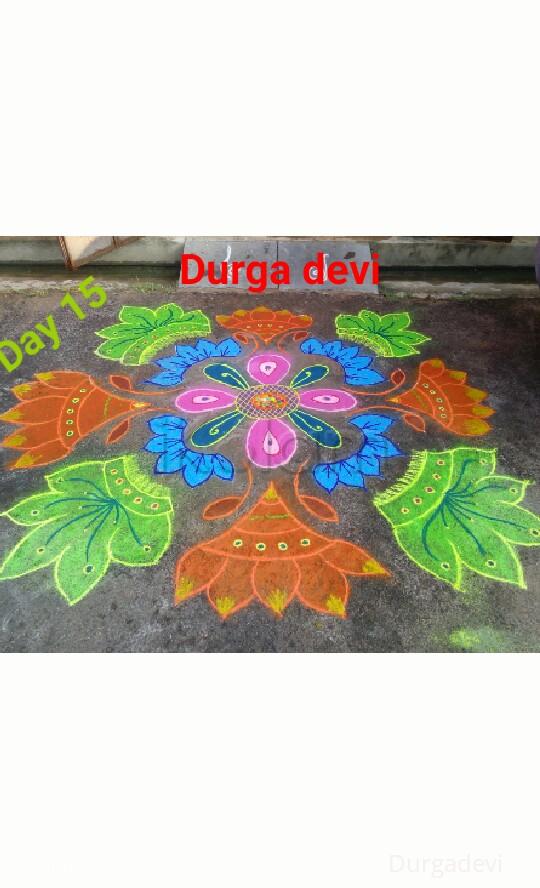 Rangoli: Marghazhi kolam 15