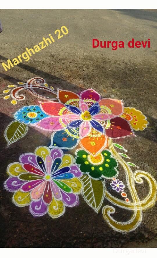 Rangoli: Marghazhi  kolam 20