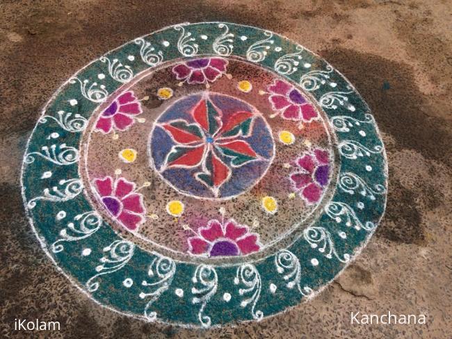 Rangoli: Kolam for small function